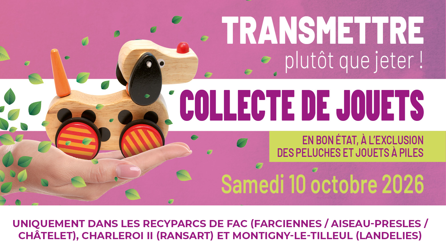 Collectes des jouets 2026